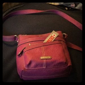 Cute Fall Rosetti plum purse.